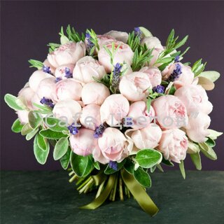 Букет из Пионов розовых. купить цветы эксклюзивный букет